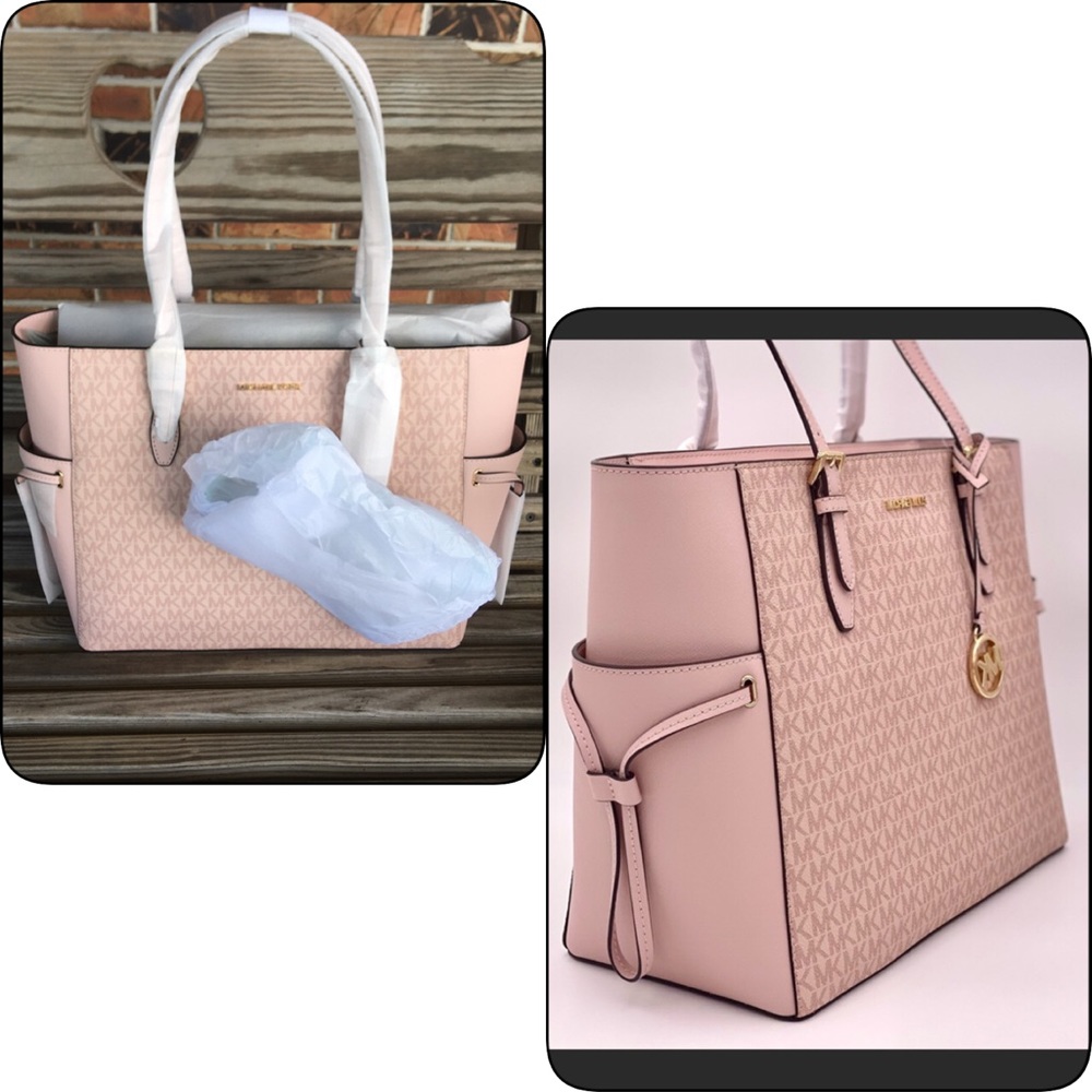 NWT Michael Kors Gilly Lge Travel Tote Ballet